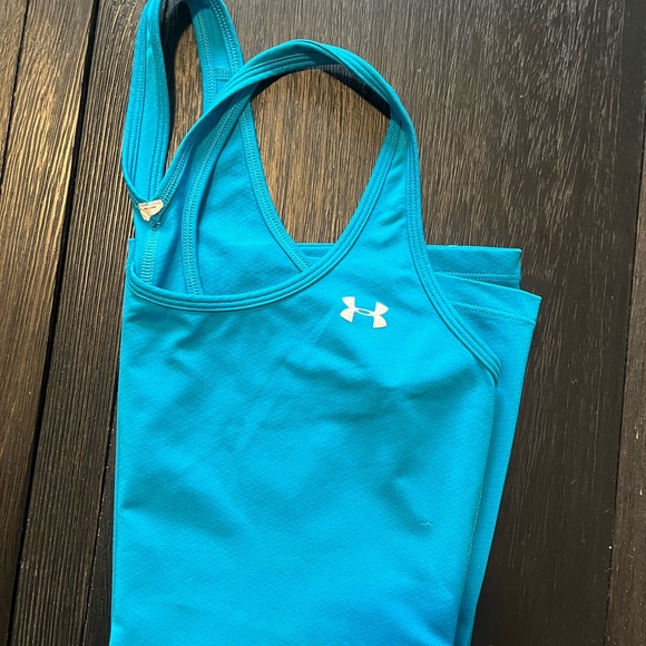 Under Armour Teal and Hot Pink Workout tank tops - Picture 11 of 11